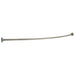 Delta 42206 1" x 6' Curved Shower Rod with Brackets, 6" Bow