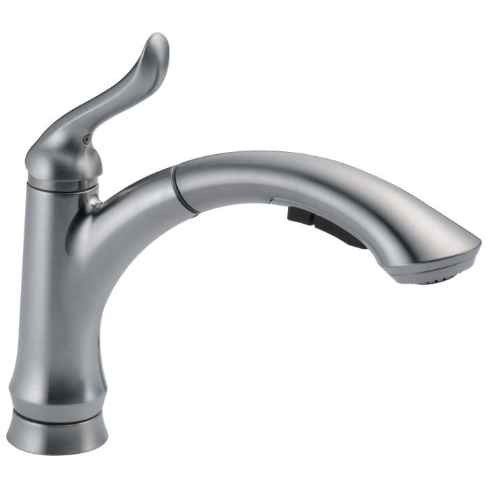 Delta Linden 4353 Single Handle Pull-Out Kitchen Faucet - Arctic Stainless