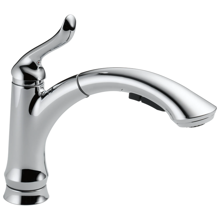 Delta Linden 4353 Single Handle Pull-Out Kitchen Faucet - Chrome