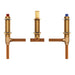 Moen M-Pact 4792 Two handle roman tub valve adjustable 1/2" CC connection
