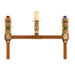Moen M-Pact 4796 Two handle roman tub valve 10" center 1/2" CC connection