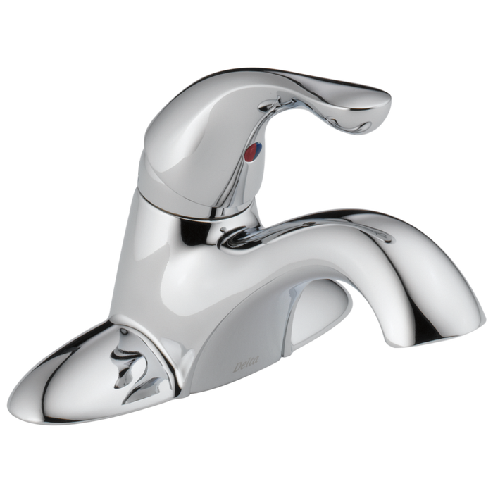Delta Classic 520-TP Single Handle Tract-Pack Centerset Bathroom Faucet - Chrome