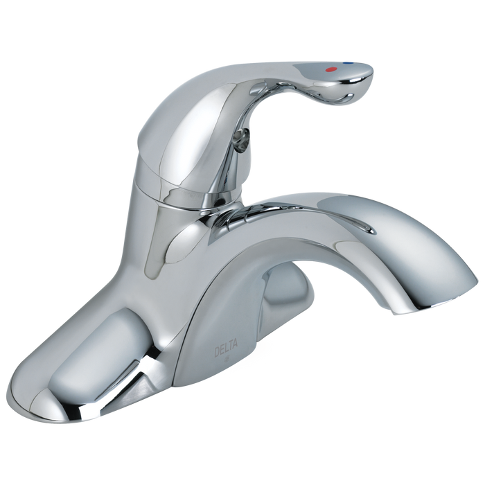 Commercial HDF 501LF Single Handle Centerset Lavatory Faucet - Chrome