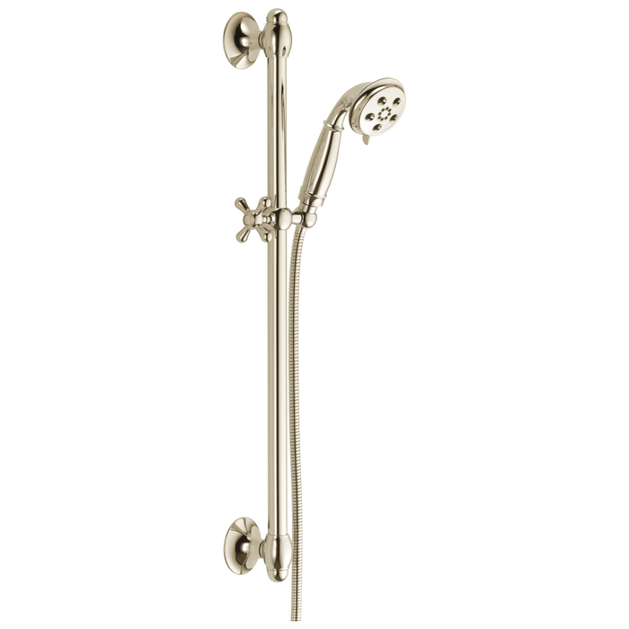 Delta Universal Showering Components 51799 H2OKINETIC 3-Setting Slide Bar Hand Shower