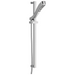 Delta Universal Showering Components: H2OKinetic4-Setting Slide Bar Hand Shower