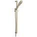 Delta Universal Showering Components: H2OKinetic4-Setting Slide Bar Hand Shower