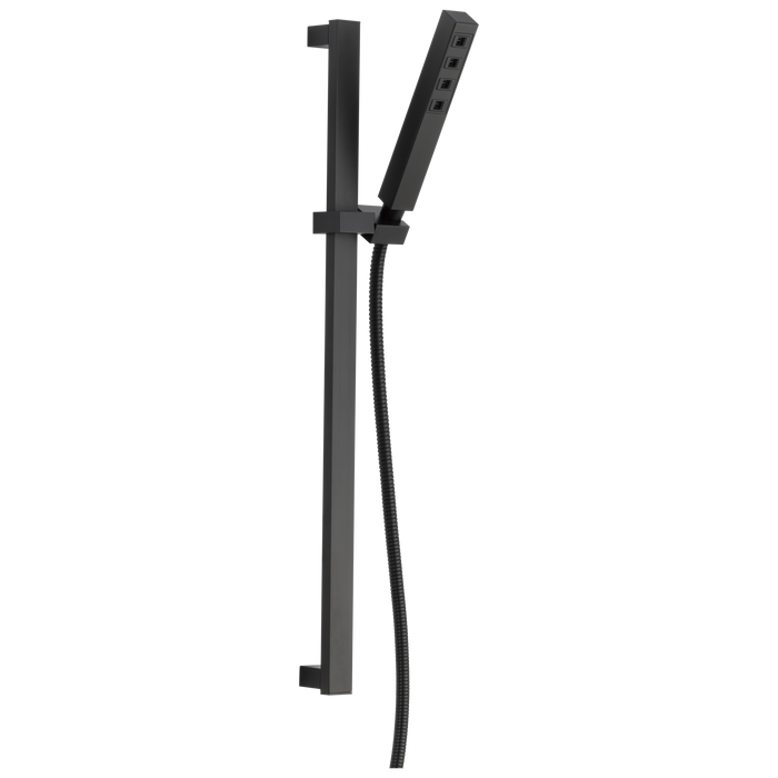 Delta Universal Showering Components: H2OKineticSingle-Setting Slide Bar Hand Shower