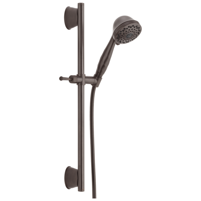 Delta Universal Showering Components 51589 7-Setting Slide Bar Hand Shower