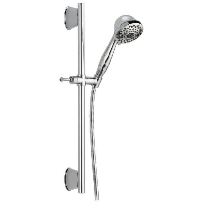 Delta Universal Showering Components 51589 7-Setting Slide Bar Hand Shower