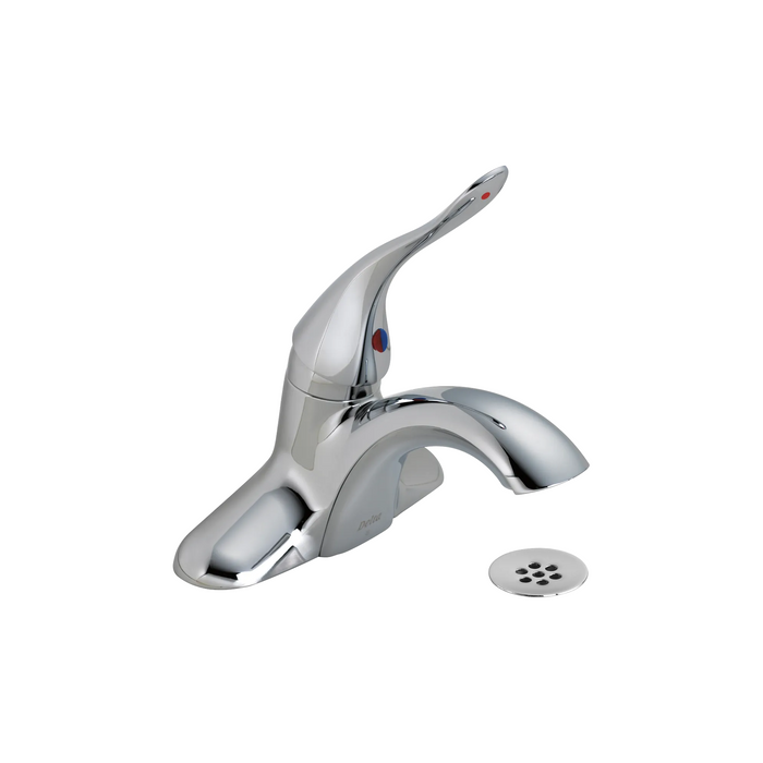 Commercial HDF 516LF Single Handle Centerset Lavatory Faucet - Chrome