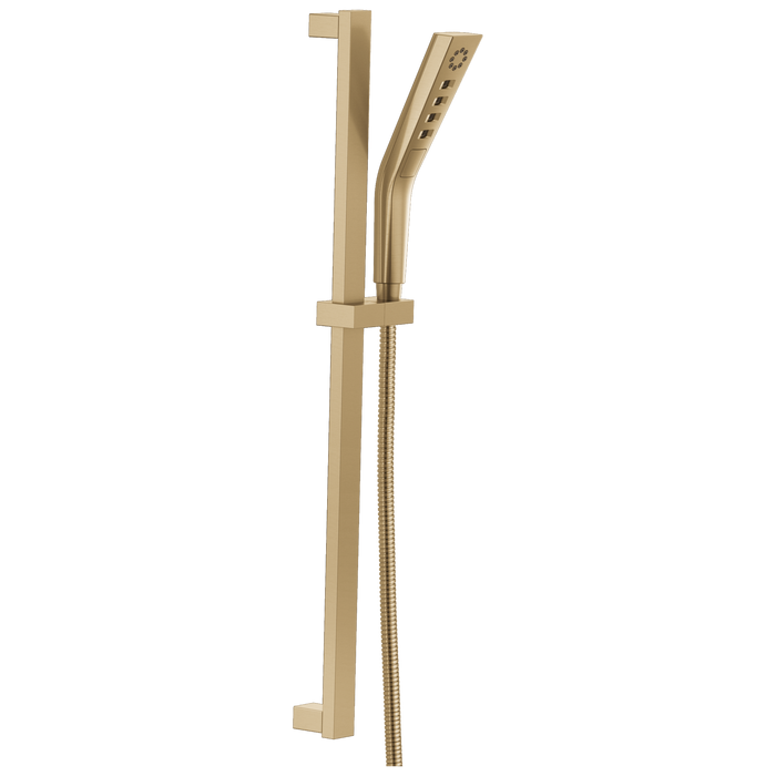 Delta Universal Showering Components: H2OKinetic3-Setting Slide Bar Hand Shower
