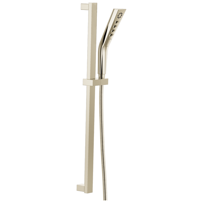Delta Universal Showering Components: H2OKinetic3-Setting Slide Bar Hand Shower
