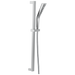 Delta Universal Showering Components: H2OKinetic3-Setting Slide Bar Hand Shower