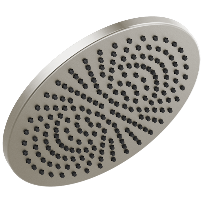 Delta Universal Showering Components: Single-Setting Metal Raincan Shower Head