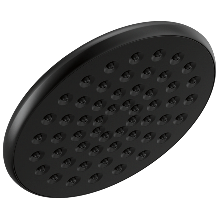 Delta Universal Showering Components 52433 Single-Setting Raincan Shower Head - Matte Black