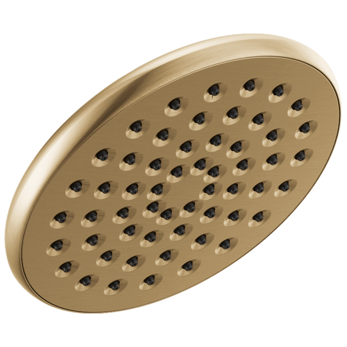 Delta Universal Showering Components 52433 Single-Setting Raincan Shower Head - Champagne Bronze