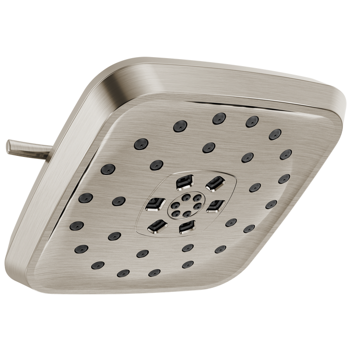Delta Universal Showering Components 52460 H2Okinetic 4-Setting Shower Head with Ultrasoak - Lumicoat Stainless