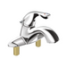 Delta Classic 505LF Single Handle Centerset Bathroom Faucet with City Shanks