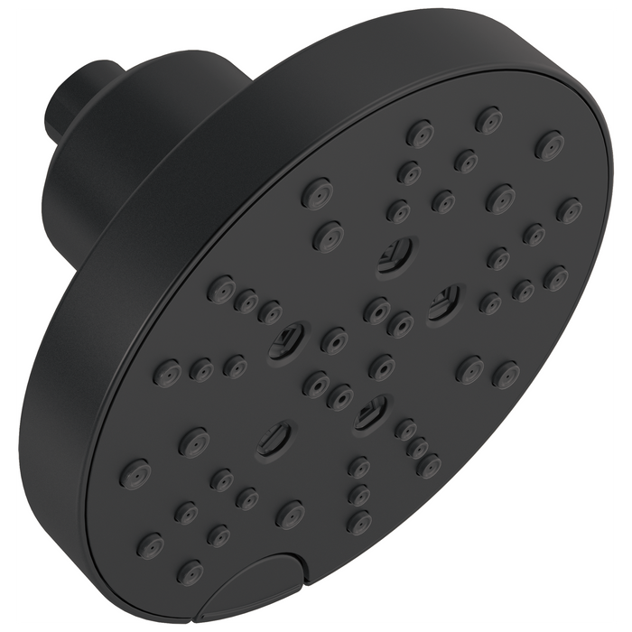 Delta Delta Universal Showering Components: H<sub>2</sub>Okinetic 5-Setting Contemporary Raincan Shower Head