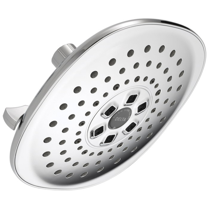 Delta Universal Showering Components 52686 H2OKINETIC 3-Setting Raincan Shower Head - Chrome