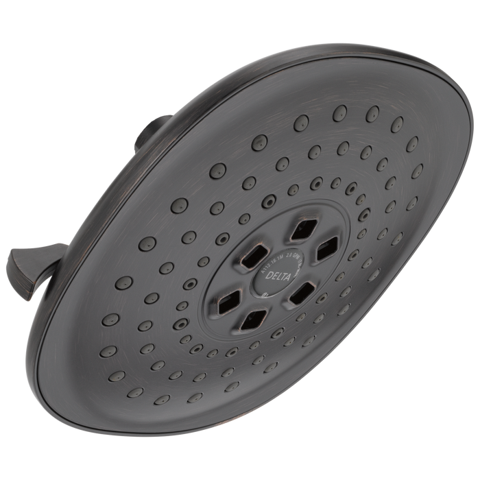 Delta Universal Showering Components 52686 H2OKINETIC 3-Setting Raincan Shower Head - Venetian Bronze