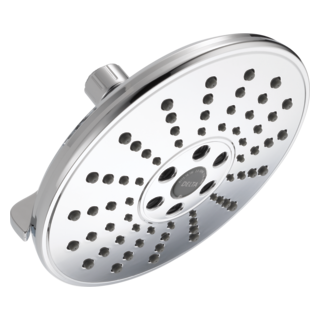 Delta Universal Showering Components: H2OKinetic 3-Setting Raincan Shower Head