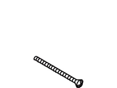KOHLER Screw, 10 - 24, Oval, Brass