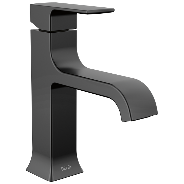 Delta Velum 539 Single Handle Bathroom Faucet - Matte Black