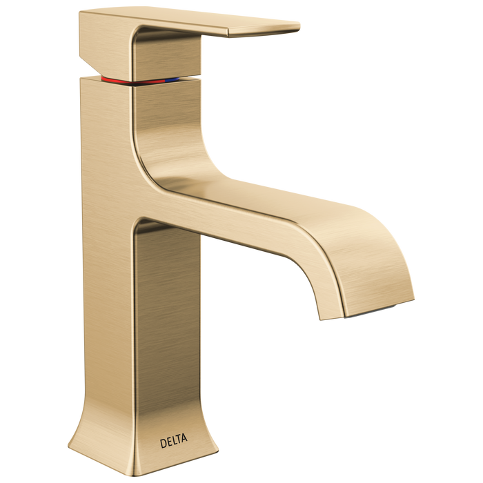 Delta Velum 539 Single Handle Bathroom Faucet - Champagne Bronze