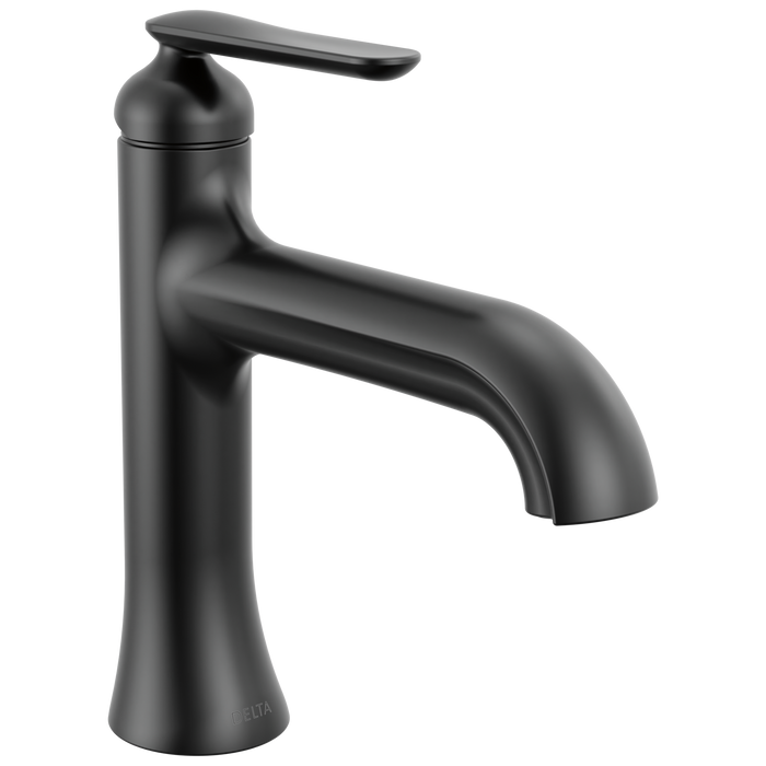 Delta Bonacci 545-CZ-PR-LPU Single Handle Bathroom Faucet - Matte Black