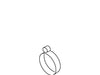 KOHLER Clamp, .625" I.D. Hose