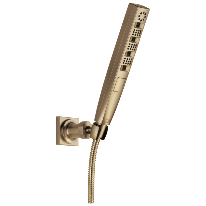 Delta Delta Universal Showering Components: H2Okinetic 4-Setting Wall Mount Hand Shower