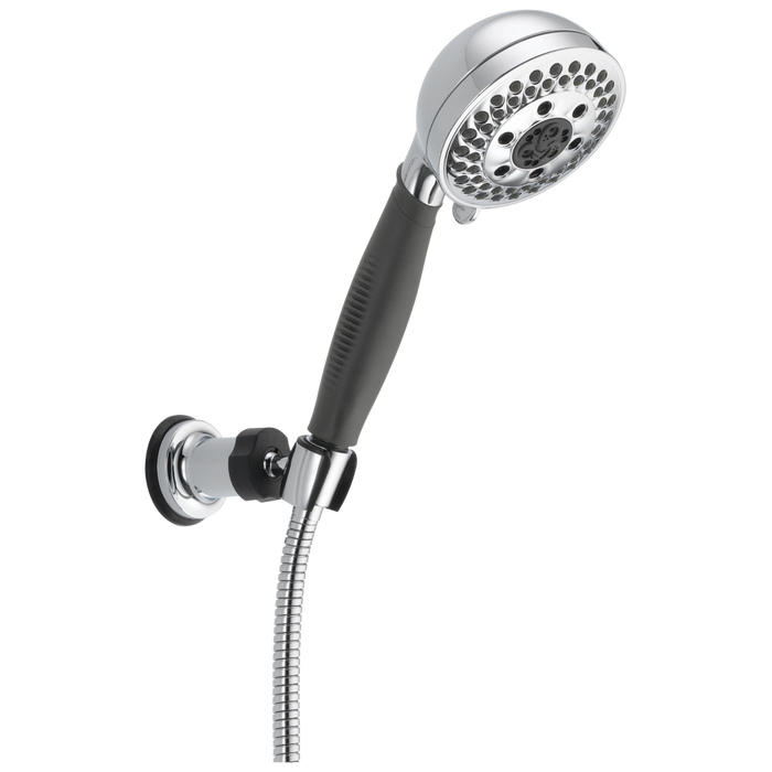 Delta Universal Showering Components: H2OKinetic5-Setting Adjustable Wall Mount Hand Shower