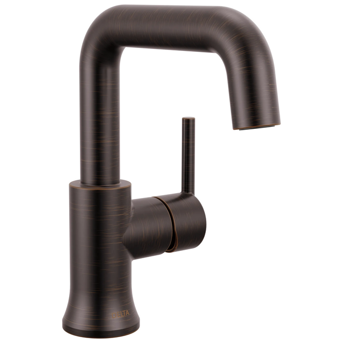 Delta Trinsic 554HAR Single Handle Bathroom Faucet - Venetian Bronze