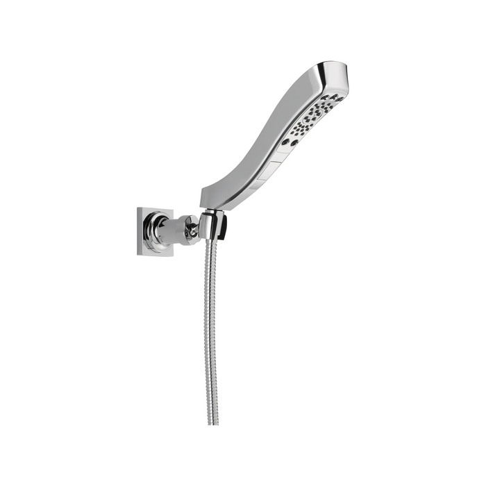 Delta Universal Showering Components: H2OKinetic4-Setting Adjustable Wall Mount Hand Shower