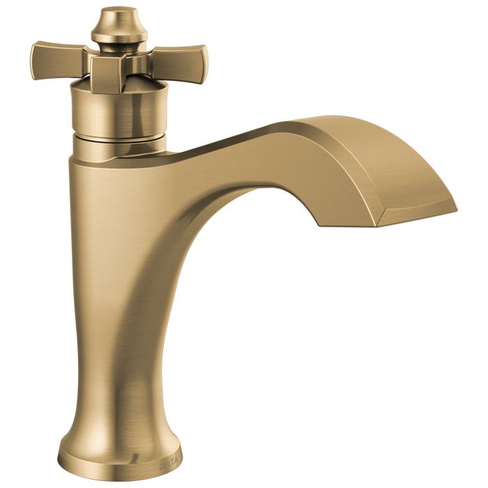 Delta Dorval 557-SSMPU Single Handle Bathroom Faucet - Champagne Bronze
