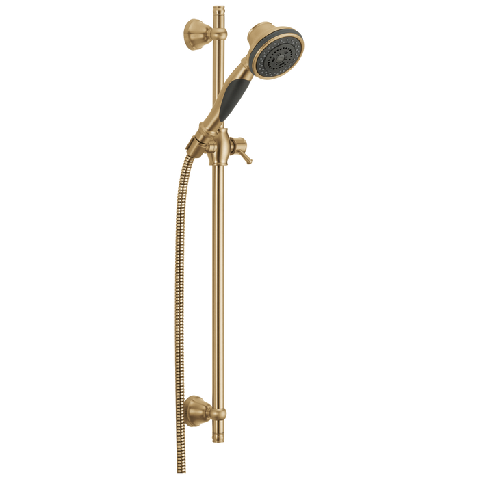 Delta 57021 Premium 3-Setting Slide Bar Hand Shower - Champagne Bronze