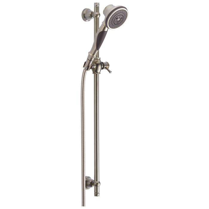 Delta 57021 Premium 3-Setting Slide Bar Hand Shower - Stainless
