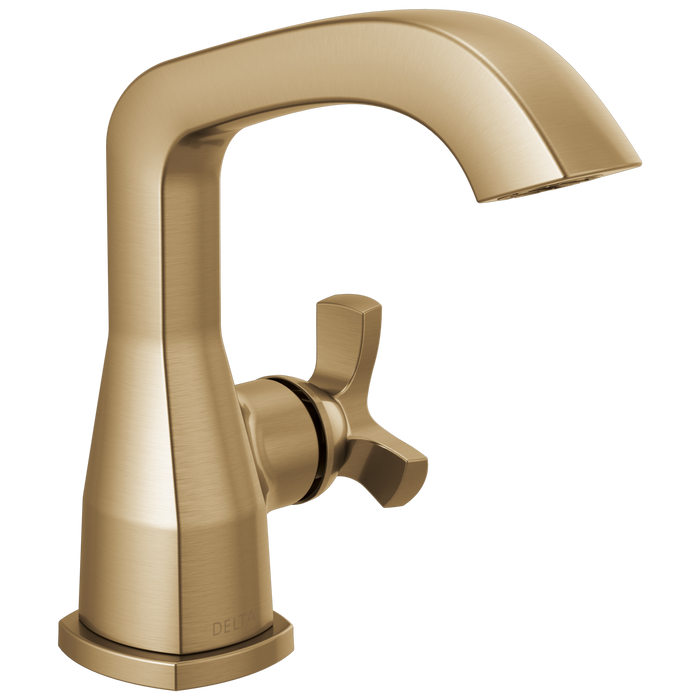 Delta Stryke 5766 Single Handle Bathroom Faucet - Lumicoat Champagne Bronze