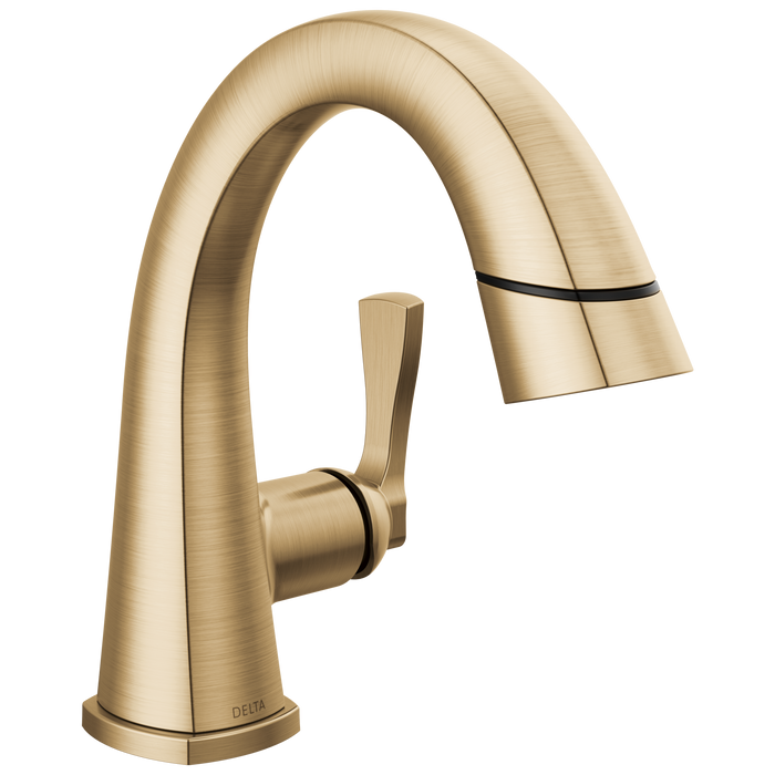 Single Handle Pull Down Bathroom Faucet