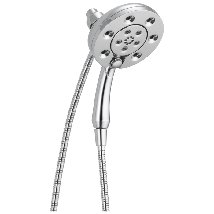 Delta Universal Showering Components 58473 H2OKINETIC In2ition 4-Setting Two-in-One Shower
