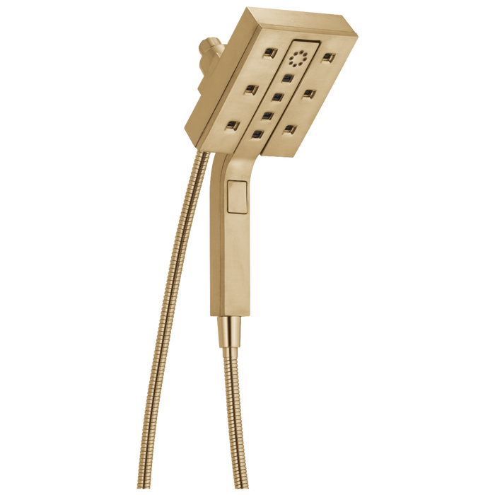 Delta Universal Showering Components 58473-CZ H2OKINETIC In2ition 4-Setting Two-in-One Shower (Recertified) - Lumicoat Champagne Bronze