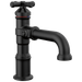 Delta Broderick 587 Single Handle Bathroom Faucet - Matte Black