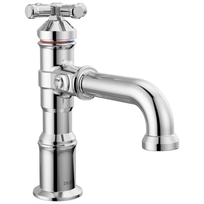 Delta Broderick 587 Single Handle Bathroom Faucet - Lumicoat Chrome