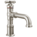 Delta Broderick 587 Single Handle Bathroom Faucet - Lumicoat Stainless