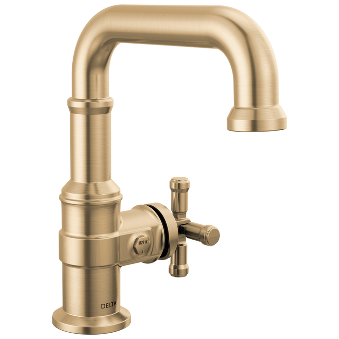 Delta Broderick 587SH Single Handle Bathroom Faucet - Lumicoat Champagne Bronze