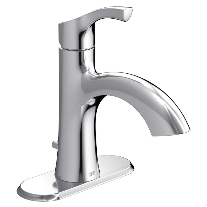 Moen Ash One-Handle Low Arc Bathroom Faucet