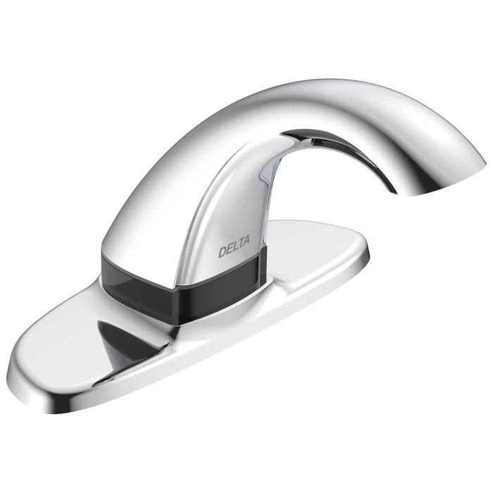 Commercial 590HDF 591 Electronic Lavatory Faucet with Proximity Sensing Technology - Less Power - Chrome
