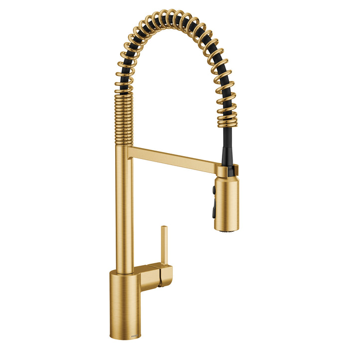 one-handle pulldown kitchen faucet