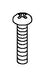 KOHLER Screw, 10-24 X 1.000, Countersunk